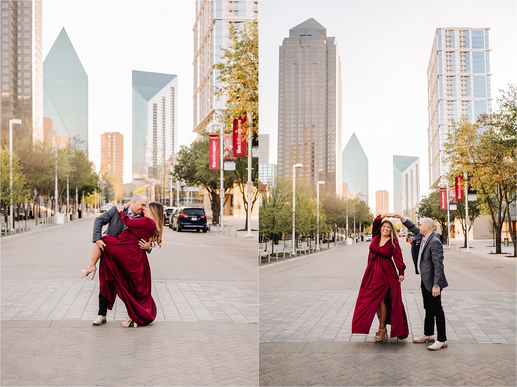 Downtown Dallas and Deep Ellum Engagement Session by Dallas Wedding Photographer Monica Cassell Photography_0020