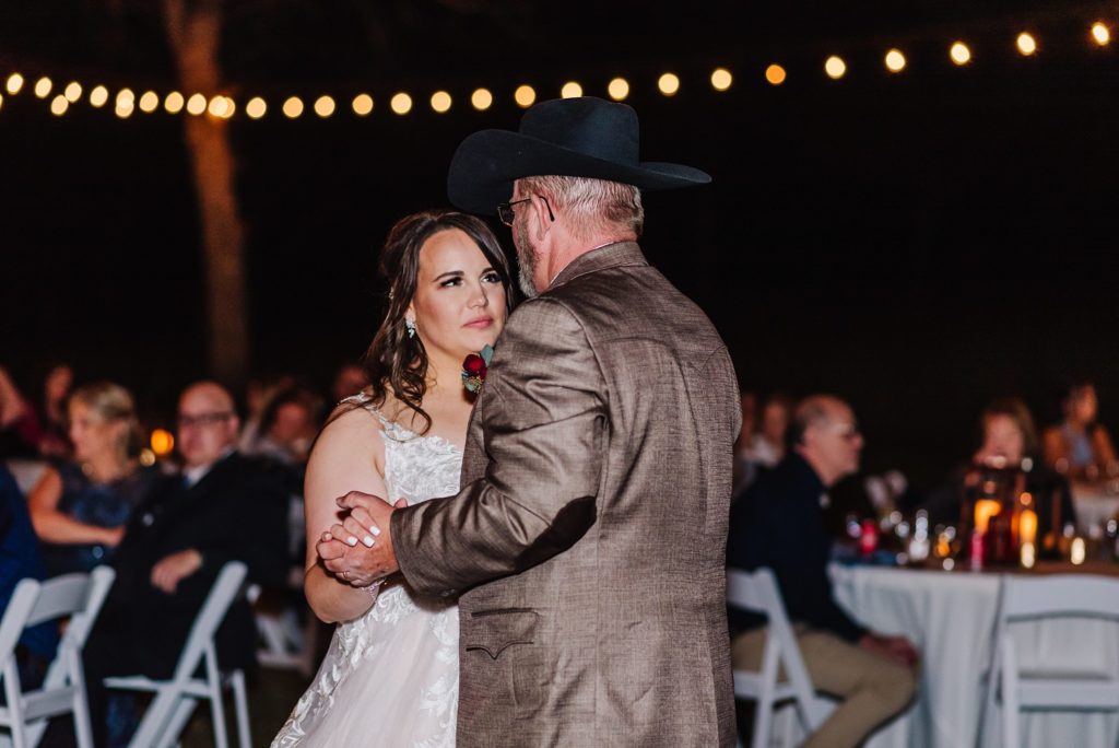 bride sharing a dance with her father
