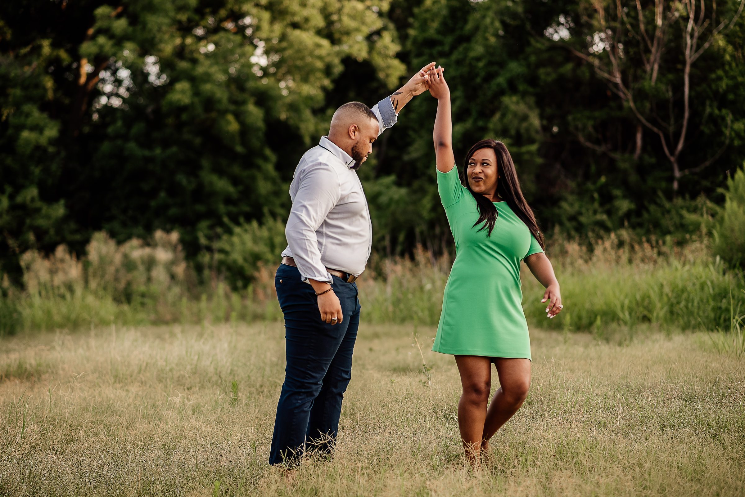 why you should take engagement photos at white rock lake